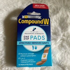 New in original box from pharmacy Compound W One Step Pads purchased April 2024